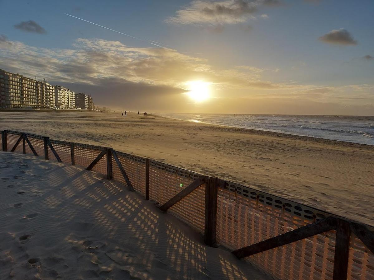 Appartement Met Zeezicht En Verwarmd Zwembad Ostend Luaran gambar